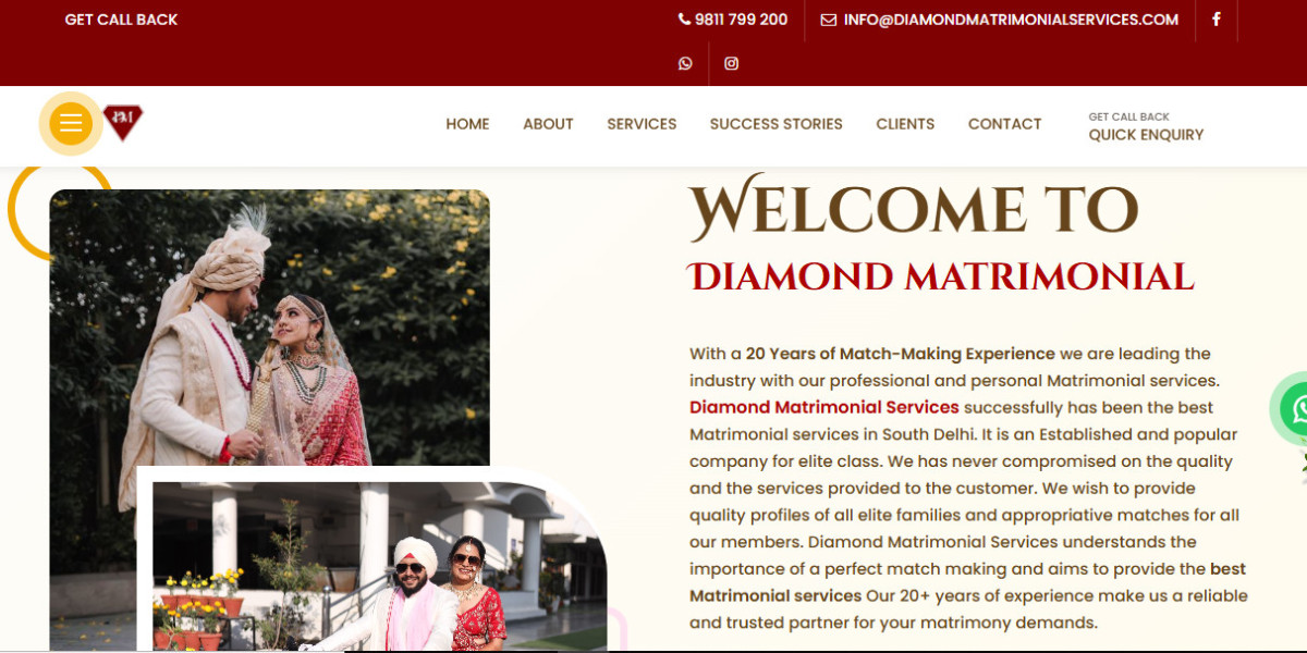 Start Your Beautiful Journey with Diamond Matrimonial