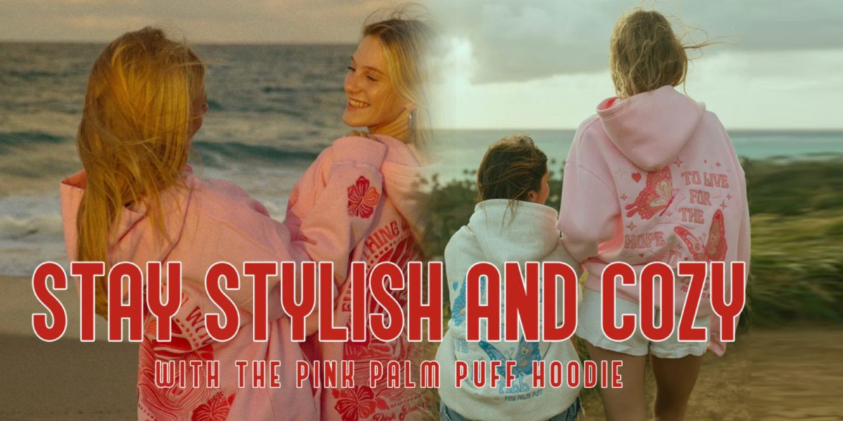 The Pink Palm Puff Hoodie Redefining Streetwear Culture