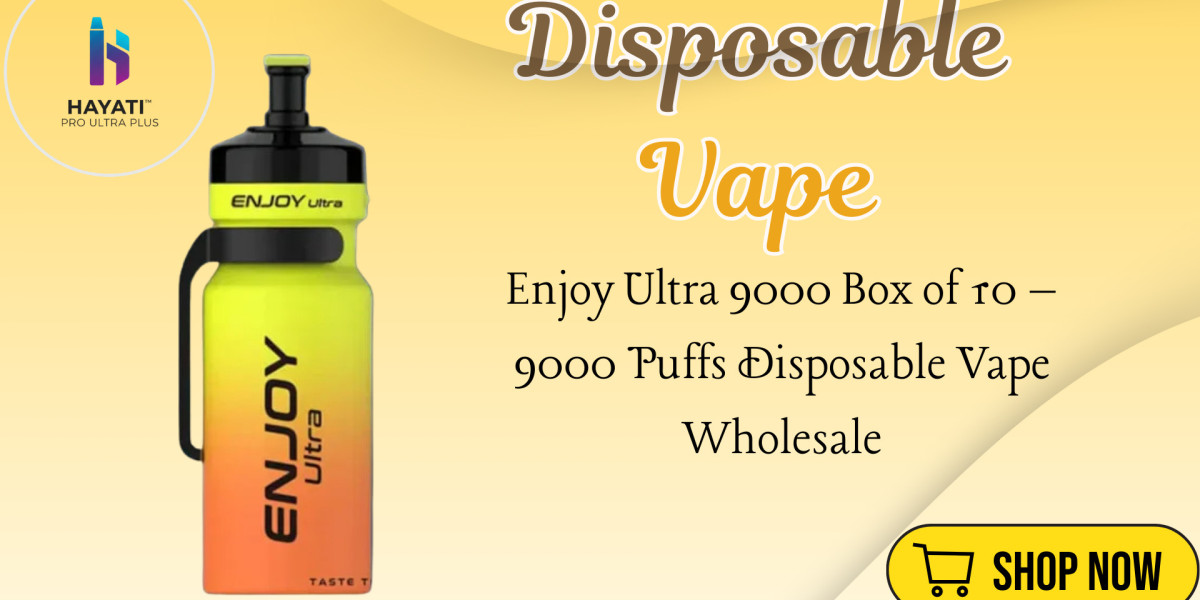 9000 Puff Disposable Vape – Enjoy Ultra 9000 Box of 10