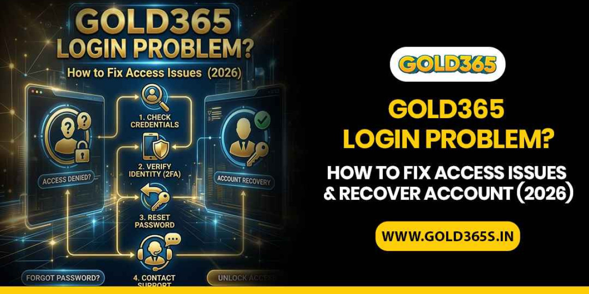 Gold365 Login Problem? How to Fix Access Issues & Recover Account (2026)