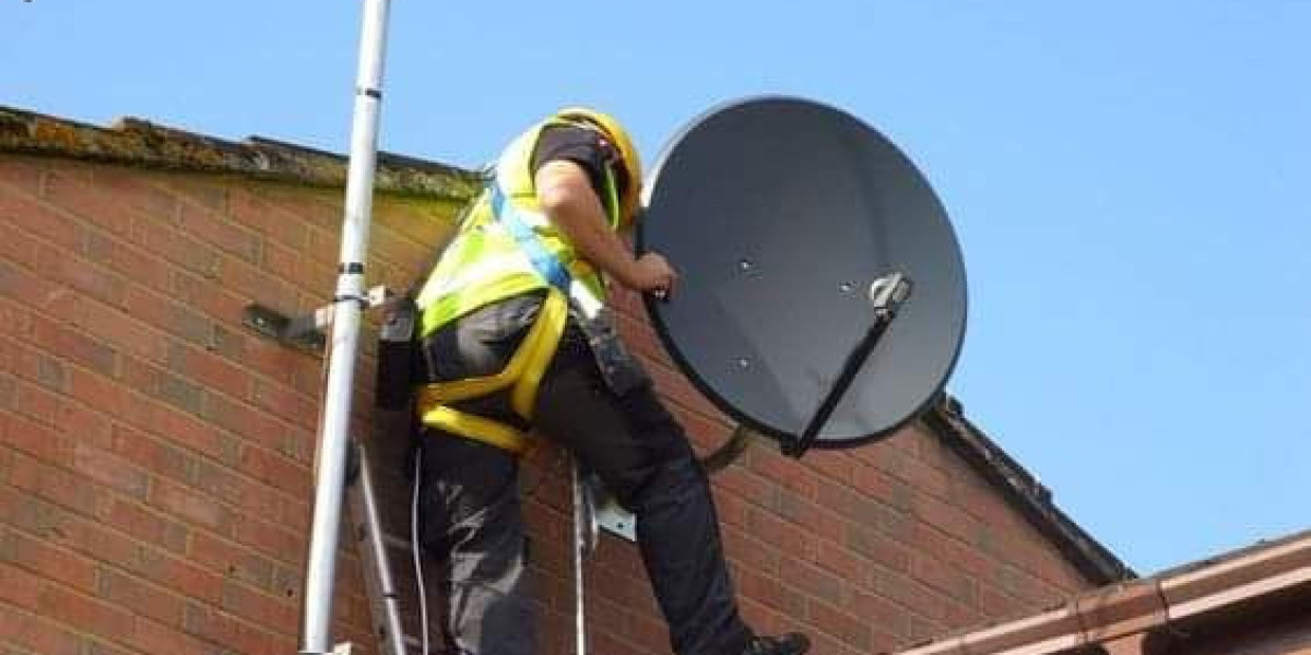 Satellite technicians in the Mubarak Al-Kabee
