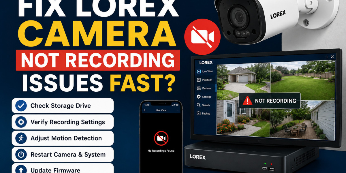 How to Fix Lorex Camera Not Recording Issues Fast?