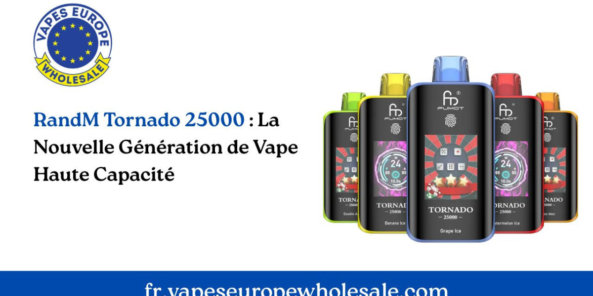 RandM Tornado 25000 : La Nouvelle Génération de Vape Haute Capacité