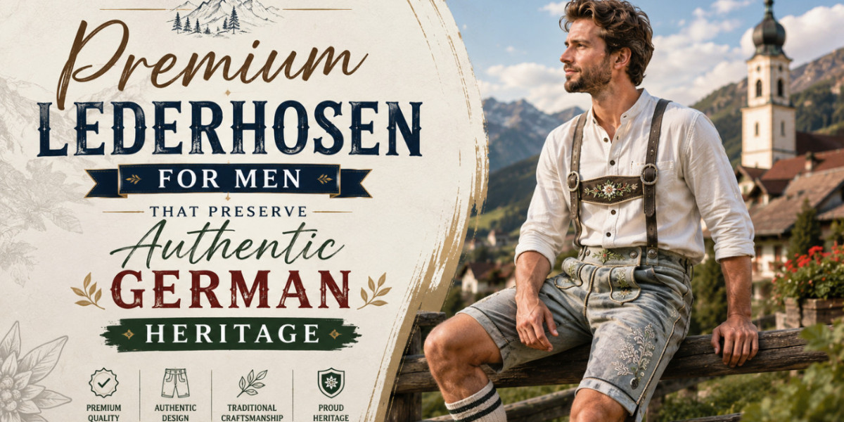Premium Lederhosen for Men That Preserve Authentic German Heritage