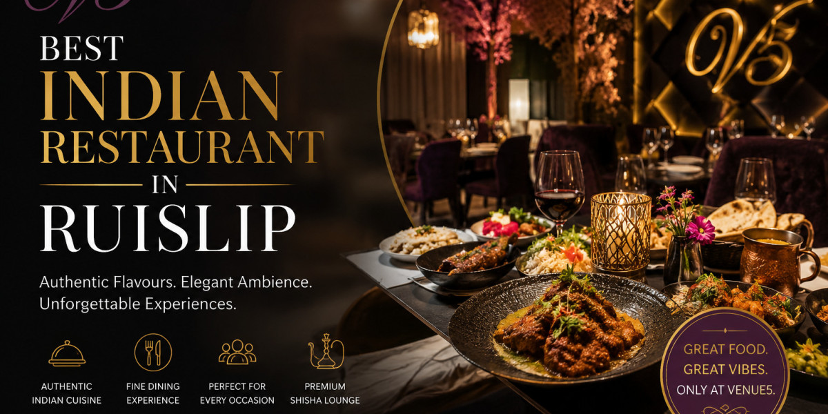 Best Indian Restaurant in Ruislip – Experience Authentic Flavours, Private Dining & Unforgettable Moments at Venue 5