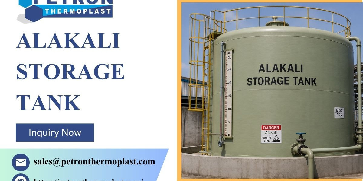 Custom Built Alkali Storage Tanks for Industrial Applications