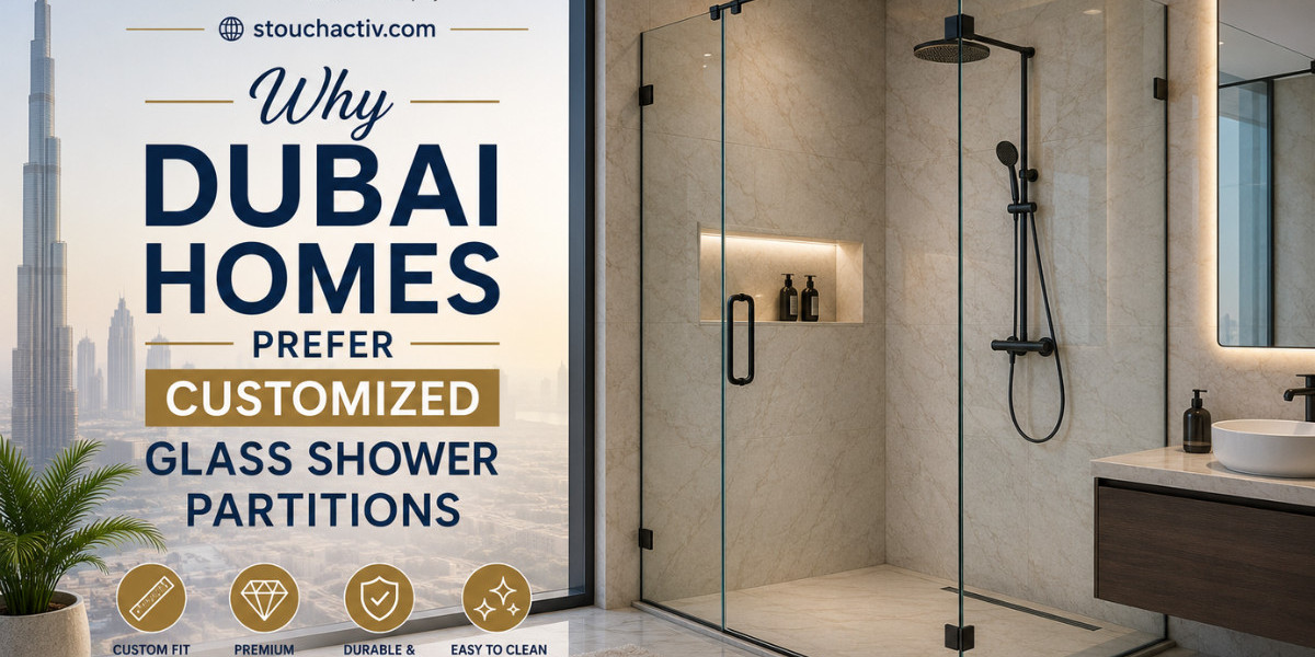 Why Dubai Homes Prefer Customized Glass Shower Partitions