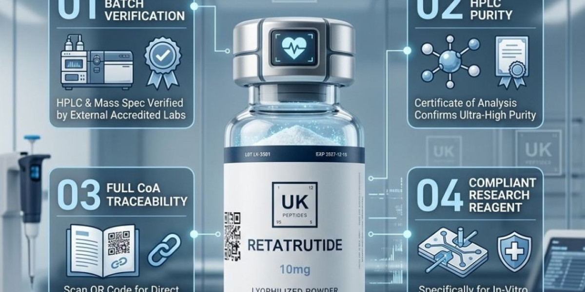 Buy Retatrutide from UK Peptides Product Quality, Specifications and Research Information